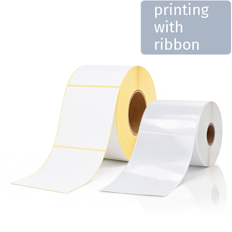 Thermal Transfer Labels on Roll - View Assortment