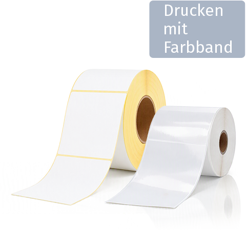 Thermotransfer Etiketten auf Rolle - Zum Sortiment