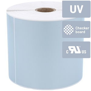 Polyester silver, matte, permanent adhesive - View Assortment