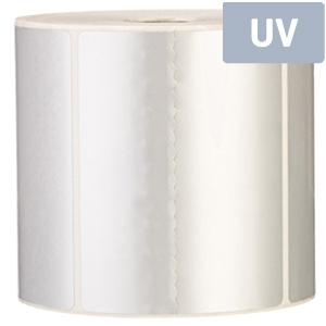 Polyester silver, glossy, permanent adhesive - View Assortment