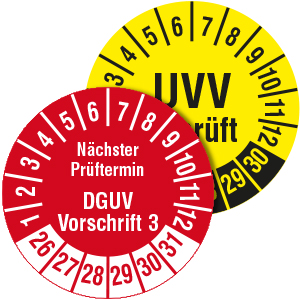 Inspection Labels According to Regulations Inspection Labels According to Regulations - View Assortment
