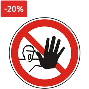 Verbotszeichen - Zum Sortiment 