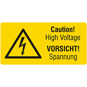 Vorsicht! Spannung