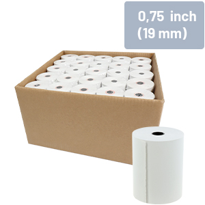 0,75 Zoll (19 mm) Rollenkern für mobile Drucker - View Assortment