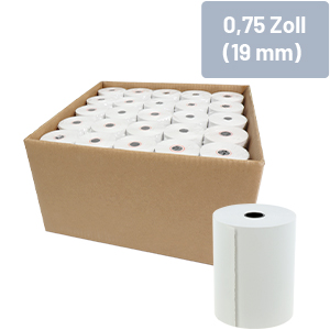 0,75 Zoll (19 mm) Rollenkern für mobile Drucker - Zum Sortiment 