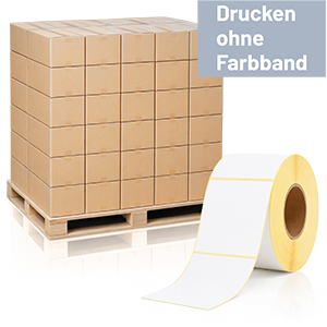 Thermodirekt-Etiketten auf Rolle für Großverbraucher - Zum Sortiment
