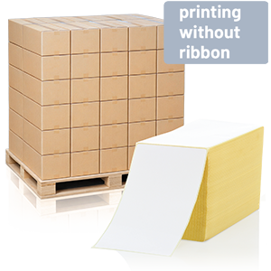Direct Thermal Labels, Fan Folded, for Large Consumers - View Assortment