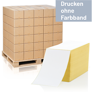 Thermodirekt-Etiketten, Leporello gefalzt, für Großverbraucher - Zum Sortiment