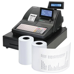 Thermorollen für Kassensysteme und Bonrollen - Zur Kategorie