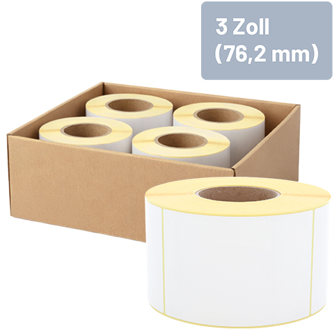 3 Zoll (76,2 mm) Rollenkern für Standard- und Industriedrucker - Zum Sortiment 