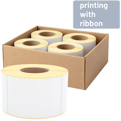Thermal transfer labels on rolls in cartons - View Assortment