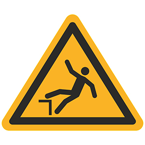 Caution Sign: Risk of Falling