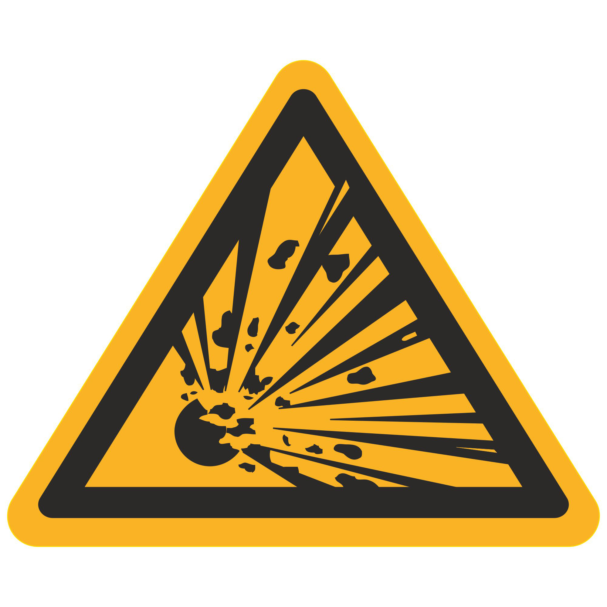 Caution Sign: Explosion Risk