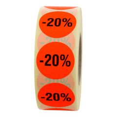 Promotional labels, paper, Ø 30 mm - View Product