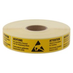 ESD warning labels, 105 x 26 mm - View Product
