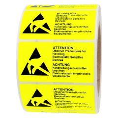 ESD warning labels, 74 x 37 mm - View Product