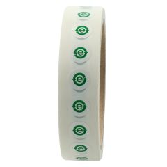electronic equipment labels, China RoHS, polyester, Ø 12.5 mm - View Product