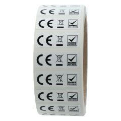 electronic equipment labels, 2002/96/EG, polyester, 36 x 13 mm - View Product