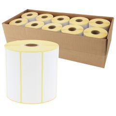 Zebra kompatible Papier Etiketten, 101,6 x 38,1 mm, 10 Rollen im Karton - Zum Produkt