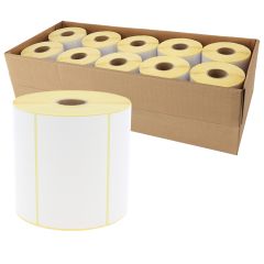 Zebra kompatible Papier Etiketten, 101,6 x 63,5 mm, 10 Rollen im Karton - Zum Produkt