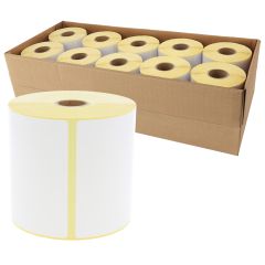 Zebra kompatible Papier Etiketten, 101,6 x 76,2 mm, 10 Rollen im Karton - Zum Produkt