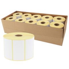 Zebra kompatible Papier Etiketten, 70 x 32 mm, 10 Rollen im Karton - Zum Produkt