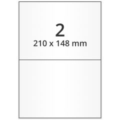 polyester labels, white, 210 x 148 mm - View Product