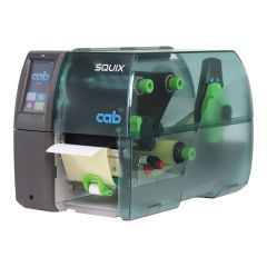 cab printer SQUIX 4MP, center alligned - dispenser, rewinder - View Product