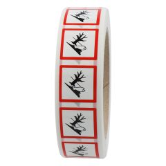 GHS labels GHS 09, environmental hazard, 25 x 25 mm - View Product