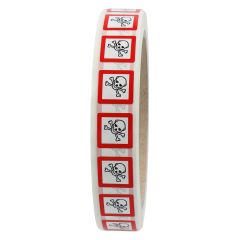GHS labels GHS 06, toxic substances, 15 x 15 mm - View Product