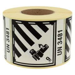 Gefahrgutetiketten, Papier, 100 x 120 mm - Zum Produkt