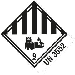 dangerous goods labels, paper, 100 x 120 mm - View Product