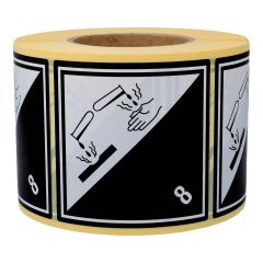 dangerous goods labels, paper, 100 x 100 mm - View Product