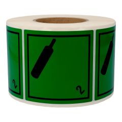 dangerous goods labels, polyethylene foil, 100 x 100 mm - View Product