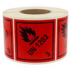 dangerous goods labels, polyethylene foil, 100 x 100 mm - View Product