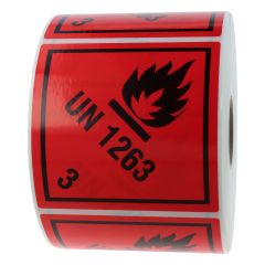 dangerous goods labels, polyethylene foil, 100 x 100 mm - View Product