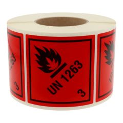 dangerous goods labels, polyethylene foil, 100 x 100 mm - View Product