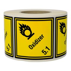 dangerous goods labels, polyethylene foil, 100 x 100 mm - View Product