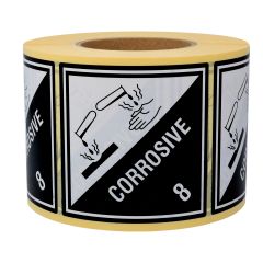 dangerous goods labels, paper, 100 x 100 mm - View Product