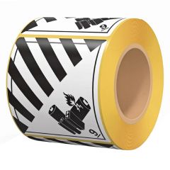dangerous goods labels, polyethylene foil, 100 x 100 mm - View Product