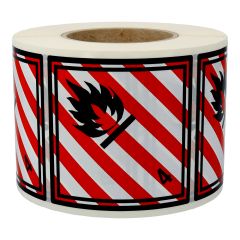 dangerous goods labels, polyethylene foil, 100 x 100 mm - View Product