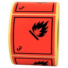 dangerous goods labels, paper, 100 x 100 mm - View Product