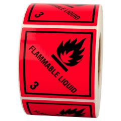 dangerous goods labels, polyethylene foil, 100 x 100 mm - View Product