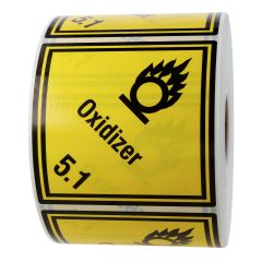 dangerous goods labels, polyethylene foil, 100 x 100 mm - View Product