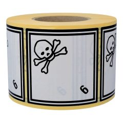 dangerous goods labels, paper, 100 x 100 mm - View Product