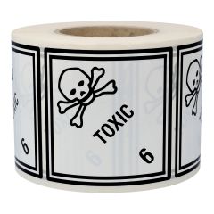 dangerous goods labels, polyethylene foil, 100 x 100 mm - View Product