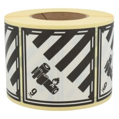 dangerous goods labels, paper, 100 x 100 mm - View Product
