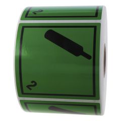 dangerous goods labels, polyethylene foil, 100 x 100 mm - View Product