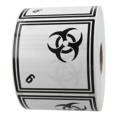 dangerous goods labels, polyethylene foil, 100 x 100 mm - View Product