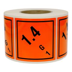 dangerous goods labels, paper, 100 x 100 mm - View Product